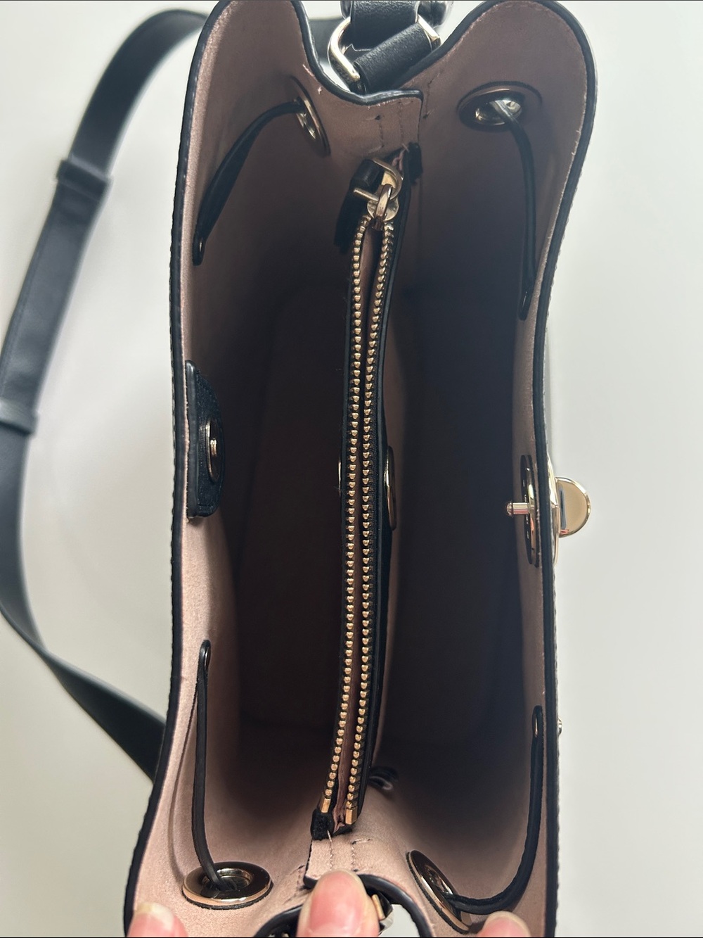 Kate Spade Marti Pebbled Leather Bucket Bag - Picture 7 of 8